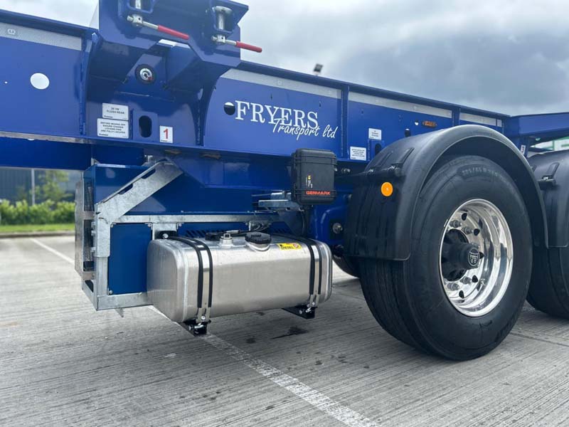 Fryers vehicle ready for work